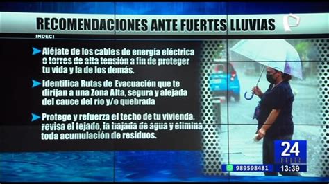 Ciclón Yaku Conoce Algunas Recomendaciones Ante Las Fuertes Lluvias