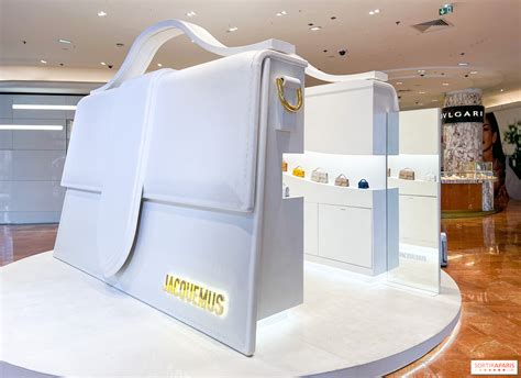 Jacquemus X Galeries Lafayette Haussmann Pop Up Installations