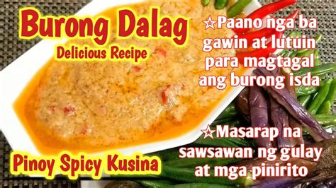 Paano Gumawa Ng Burong Isda Burong Kapampangan YouTube