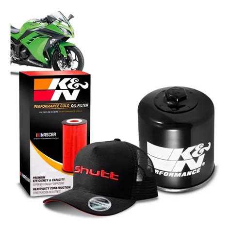 Filtro Oleo K N Kn Kawasaki Ninja H H R Zx Zx Zx R