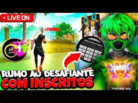 Ff Ao Vivo Subindo De Patente No Cs Rank Vem Jogar Youtube