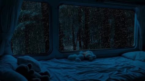 Rain On Car Roof Relax And Sleep In Your Cozy Camping Van With Rain