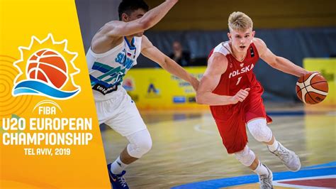 Slovenia V Poland Full Game FIBA U20 European Championship 2019