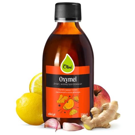 Oxymel Olini Ml Naturalny Antybiotyk Oksymel Na Odporno Agodny