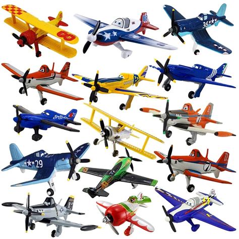 Disney Pixar Planes Toy Airplane Model No7 Dusty Crophopper Echo Bravo