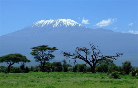 Mount Kilimanjaro is a dormant volcano in Tanzania Africa Full HD in