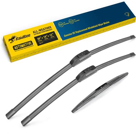 Amazon Raidbee Oem Windshield Wiper Blades Replacement For