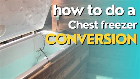 How To Convert A Chest Freezer Into An Ice Bath YouTube