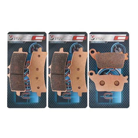 Motorcycle Sintered Metal Front Rear Brake Pads For Kawasaki Ninja Zx