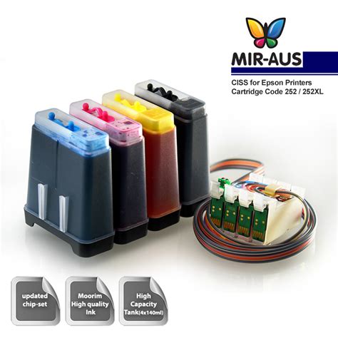 Ciss Ink System For Epson Workforce Wf Cartridge Code