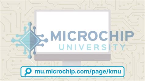 Microchip에서 제공하는 새로운 온라인 학습 플랫폼 Microchip University YouTube