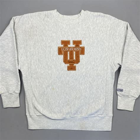 Vintage University of Texas Longhorns Crewneck... - Depop