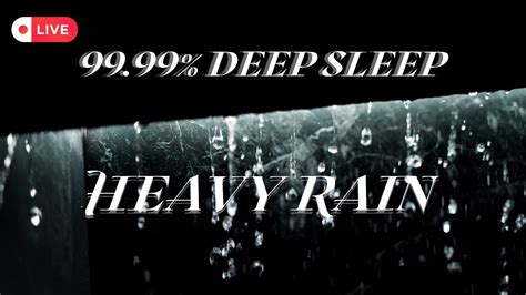 3 HOURS OF GENTLE NIGHT RAIN Rain Sounds To Sleep Study Relax