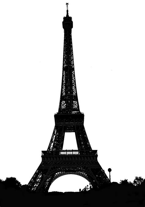 Stock Pictures: Eiffel Tower sketches and silhouettes