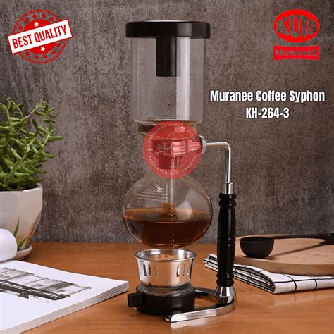 Jual Muranee Syphon Coffee Maker Alat Seduh Siphon Kopi Vacuum Pot