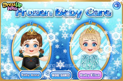 Frozen Baby Care - Play Online on SilverGames 🕹️