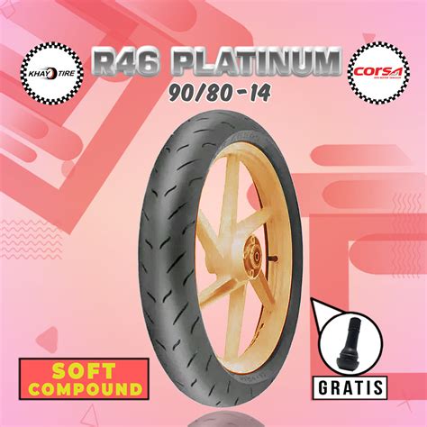 Jual Ban Soft Compound Motor Matic Corsa R Platinum Ring