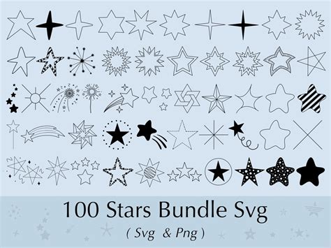 Stars SVG Star Svg Sparkle Svg T-shirt Svg Cute Svg Svg Files Stars Cut ...