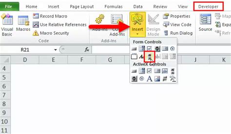 Scrollbar In Excel How To Insert Scrollbar In Excel And How To Use It