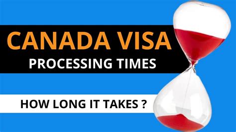 Canada Visa Processing Times How Long It Takes To Get A Visa To Canada Youtube