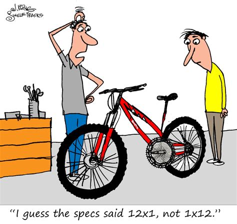 Mountain Bike Drivetrains [Cartoon] - Singletracks Mountain Bike News