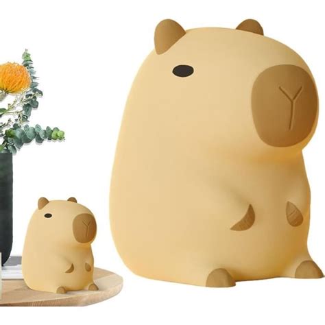 Veilleuse Capybara Capybara Veilleuse En Silicone Tactile Lampe De