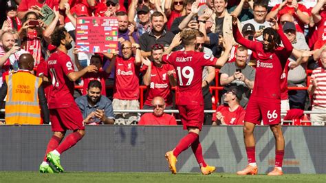 El Liverpool Golea Al Bournemouth Y El City Remonta Al Crystal Palace