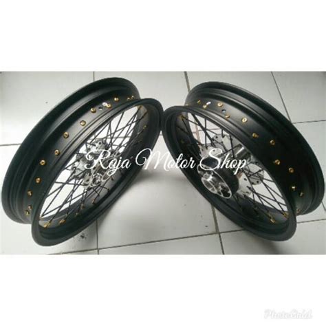 Jual Velg Supermoto Set Motor Cb Tiger Revo Ring X Shopee