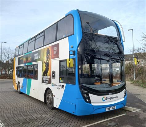 Yx Vdd Stagecoach East On Layover In Peterborough C Flickr