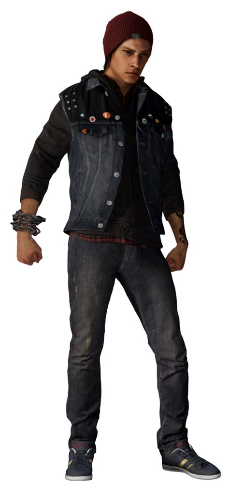 Infamous Second Son Delsin Rowe Render