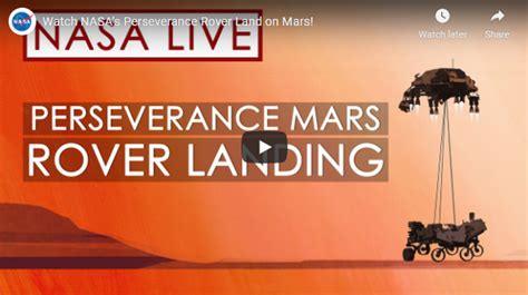 Watching The Nasa Mars Rover Landing Neff Power A Gcg Company