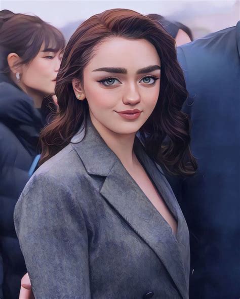 Maisie Williams By Celebcartoonizer On Deviantart