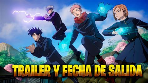 TRAILER DE JUJUTSU KAISEN X FORTNITE CUANDO SALEN LAS SKIN DE JUJUTSU