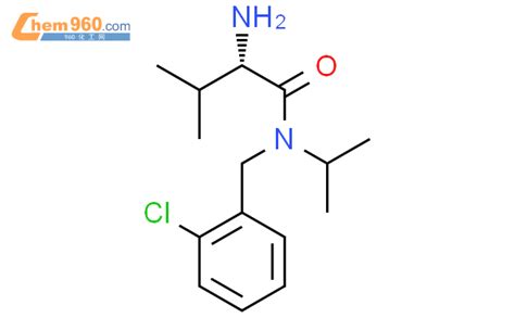 1353996 29 8s 2 氨基 N 2 氯 苄基 N 异丙基 3 甲基 丁酰胺化学式、结构式、分子式、mol 960化工网