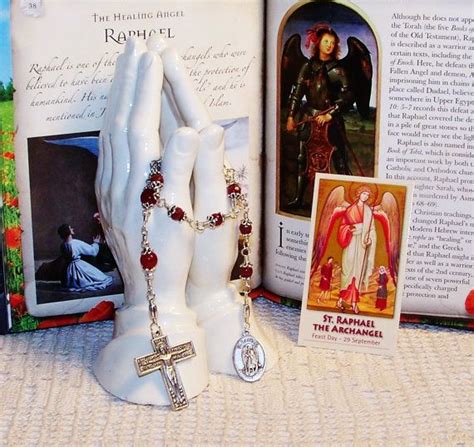 Unbreakable Chaplet Of St Raphael The Archangel Patron Of Etsy