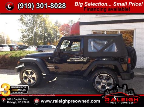 USED JEEP WRANGLER 2016 for sale in Raleigh, NC | Raleigh Pre-Owned