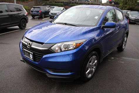 Certified Pre Owned Honda Hr V Lx Awd Sport Utility In Kirkland