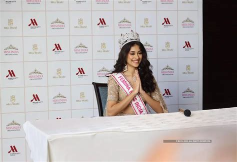 Femina Miss India World Nandini Gupta S Homecoming Beautypageants