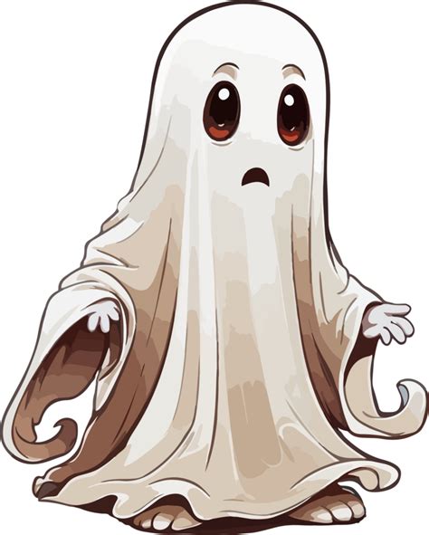 Halloween Ghost Cartoon AI Generative 28005748 PNG