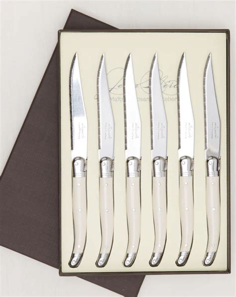 Laguiole Steak Knife Set 6pk Whitford Merchants