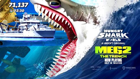 The MEG In Hungry Shark World New Hungry Shark World All Hungry