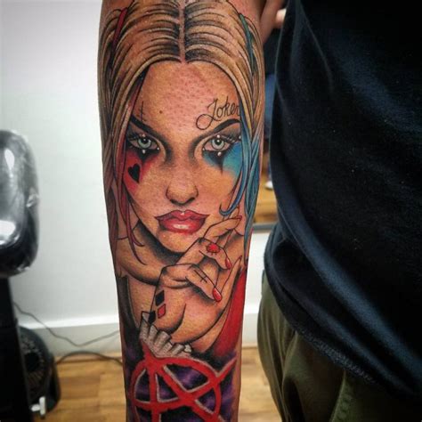 60 Quirky Harley Quinn Tattoo Ideas Bring Out Your Inner Harlequin