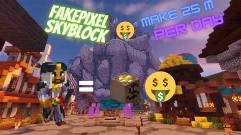 How To Make Money In Fakepixel Skyblock 2024 Youtube