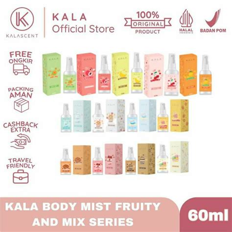 Jual Kala Bodymist Parfum Ml Bodymist Kala Bodymist Kala Cotton