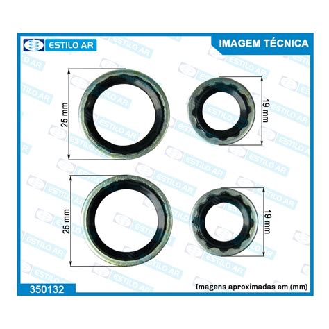 Arruela Veda O Compressor Delphi Cvc Pc