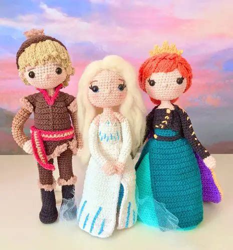 Disneys Frozen Amigurumi Crochet Pattern Roundup Amvabe Crochet