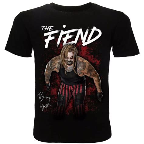 Bray Wyatt T Shirt The Fiend T For Fan Black S 4xlchristmas T