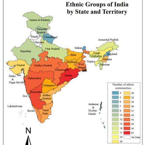 Distribution map of Ethnic communities in India. | Download Scientific Diagram