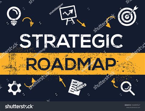 Creative Strategic Roadmap Banner Word Icon Stock Vector (Royalty Free) 1944899527 | Shutterstock