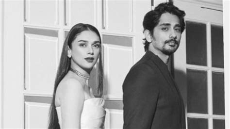 Aditi Rao Hydari Shares Unseen Photos With Fiance Siddharth On His